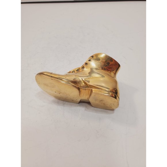 Heel Boot design sculpture / vase / / statue || heavy solid brass boot / solid - Picture 10 of 10